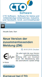 Mobile Screenshot of ctosoftware.de